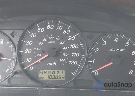 2001 Mazda Mpv Dx/Es/Lx из США, поврежденный, VIN JM3LW28Y810196053